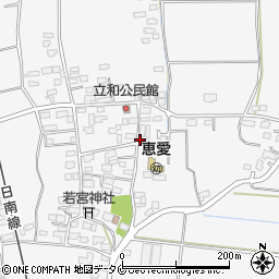 薬師神社周辺の地図