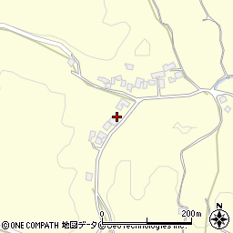 鹿児島県霧島市溝辺町竹子2111-1周辺の地図