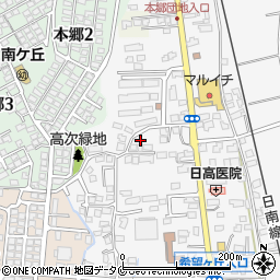 宮崎県宮崎市本郷南方4071周辺の地図