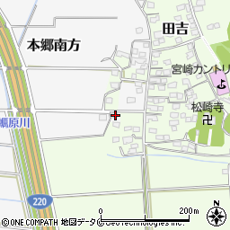 宮崎県宮崎市本郷南方699周辺の地図