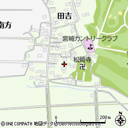 宮崎県宮崎市田吉4882周辺の地図