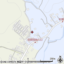 鹿児島県霧島市牧園町三体堂832周辺の地図