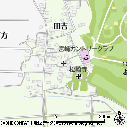宮崎県宮崎市田吉4879周辺の地図