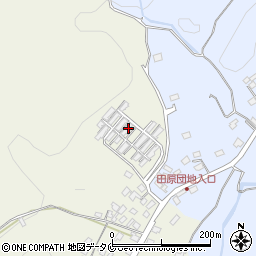 鹿児島県霧島市牧園町宿窪田614周辺の地図