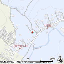 鹿児島県霧島市牧園町三体堂50周辺の地図