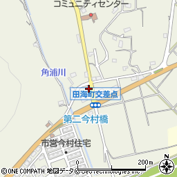 鹿児島県コンクリート製品協同組合　川薩営業所周辺の地図