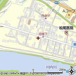 南日本新聞　川内東郷販売所周辺の地図