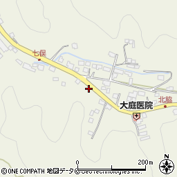 鹿児島県霧島市牧園町宿窪田952周辺の地図