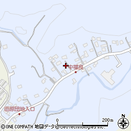 鹿児島県霧島市牧園町三体堂822周辺の地図