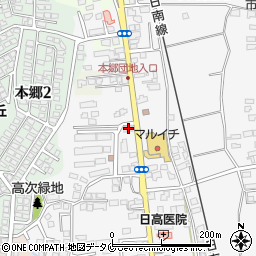 宮崎県宮崎市本郷南方4027周辺の地図