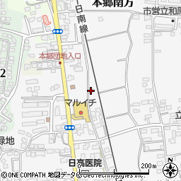宮崎県宮崎市本郷南方3107周辺の地図