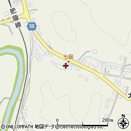 鹿児島県霧島市牧園町宿窪田959周辺の地図