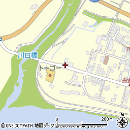 東郷下周辺の地図