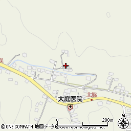 鹿児島県霧島市牧園町宿窪田400周辺の地図