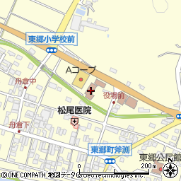 薩摩川内市東郷支所周辺の地図