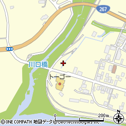 川口橋周辺の地図