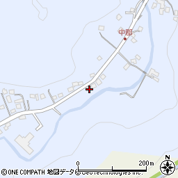 鹿児島県霧島市牧園町三体堂102周辺の地図
