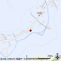 鹿児島県霧島市牧園町三体堂104周辺の地図