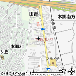 宮崎県宮崎市本郷南方3991周辺の地図