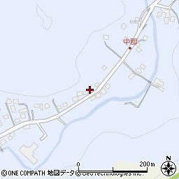 鹿児島県霧島市牧園町三体堂771周辺の地図