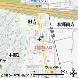 ソフトバンク宮崎空港前店周辺の地図