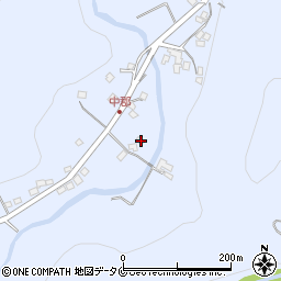 鹿児島県霧島市牧園町三体堂747周辺の地図