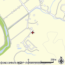 鹿児島県薩摩川内市城上町430-1周辺の地図