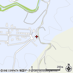 鹿児島県霧島市牧園町三体堂2555周辺の地図