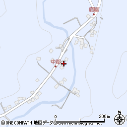鹿児島県霧島市牧園町三体堂753周辺の地図