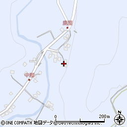 鹿児島県霧島市牧園町三体堂736周辺の地図