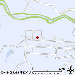 鹿児島県霧島市牧園町三体堂2304周辺の地図