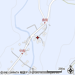 鹿児島県霧島市牧園町三体堂737周辺の地図