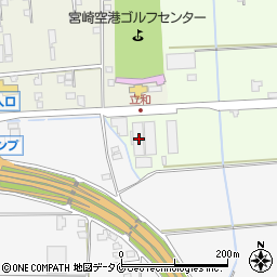 宮崎県宮崎市田吉3545-41周辺の地図