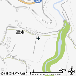 鹿児島県霧島市牧園町高千穂3209周辺の地図