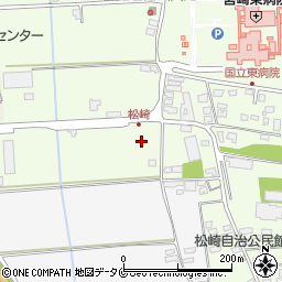 宮崎県宮崎市田吉4306周辺の地図