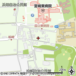 宮崎県宮崎市田吉4977-387周辺の地図