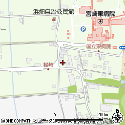 宮崎県宮崎市田吉4352-1周辺の地図