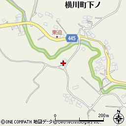 鹿児島県霧島市横川町下ノ3285周辺の地図