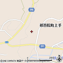 鹿児島県薩摩川内市祁答院町上手1906周辺の地図