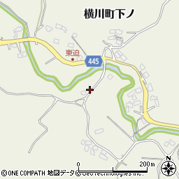 鹿児島県霧島市横川町下ノ3284周辺の地図