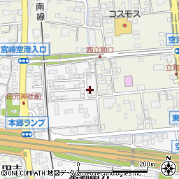 宮崎県宮崎市本郷南方3531周辺の地図