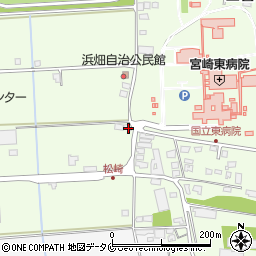 宮崎県宮崎市田吉4345-1周辺の地図