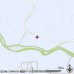 鹿児島県霧島市牧園町三体堂281周辺の地図