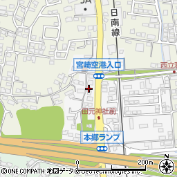 宮崎県宮崎市本郷南方3885周辺の地図