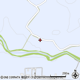 鹿児島県霧島市牧園町三体堂290周辺の地図