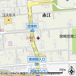 ヤマト運輸エキスプレス宮崎営業所周辺の地図
