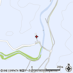 鹿児島県霧島市牧園町三体堂312周辺の地図