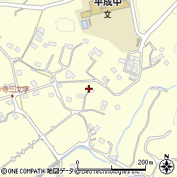 鹿児島県薩摩川内市城上町516-10周辺の地図