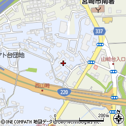 日南マルヰガス株式会社宮崎営業所周辺の地図