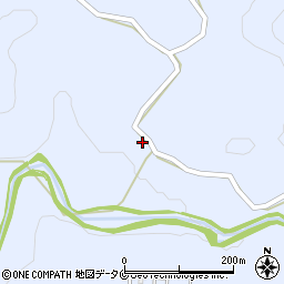 鹿児島県霧島市牧園町三体堂267周辺の地図